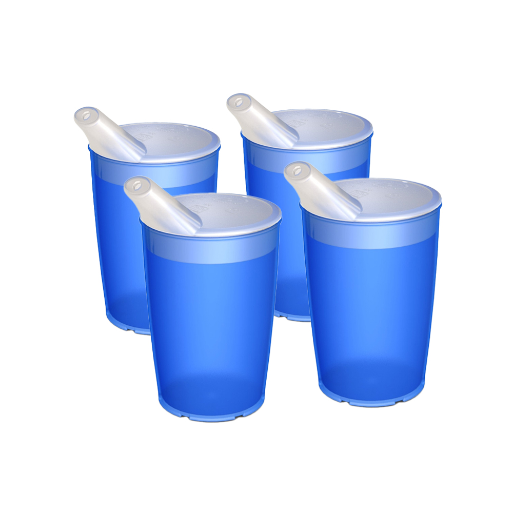 4er Cup Scale Set with Spouted Lid, small opening