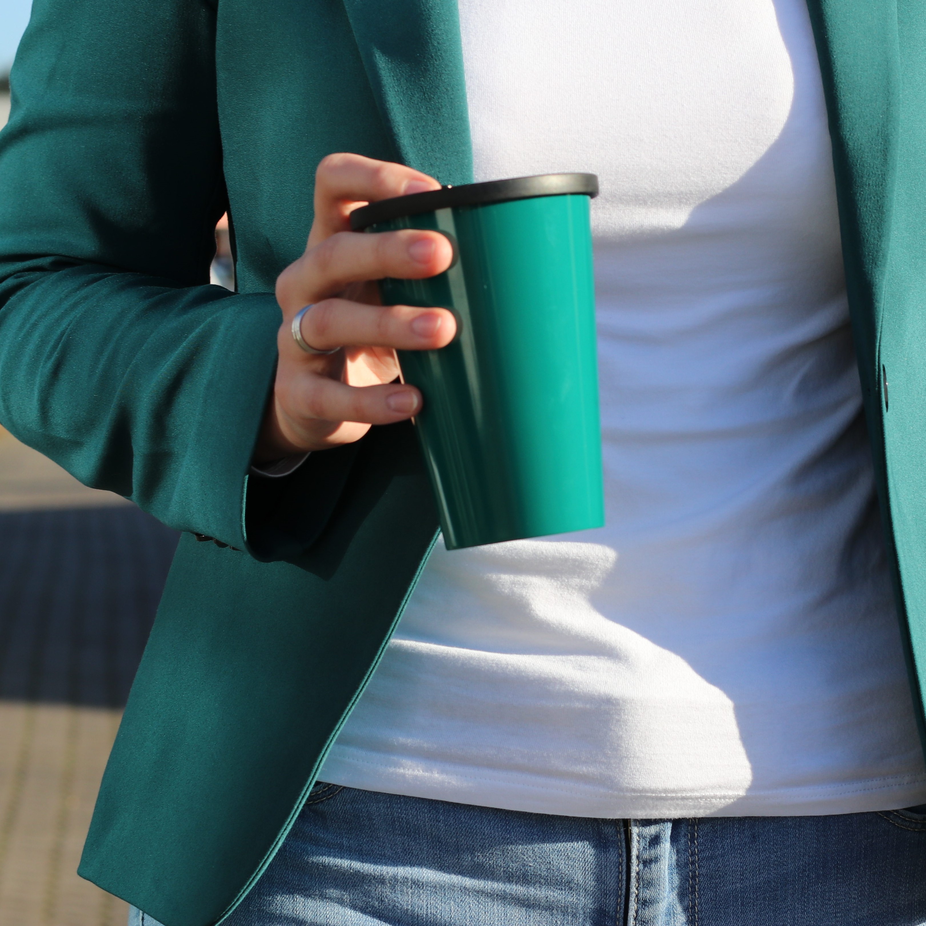 Great Gloria with drinking lid Great Gloria with drinking lid