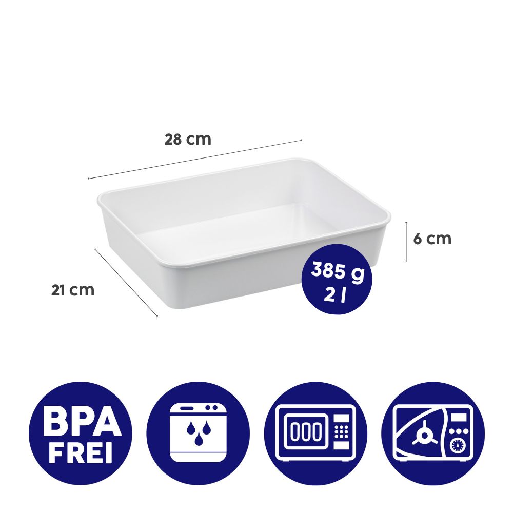 Schuer Tray S - 6 cm deep