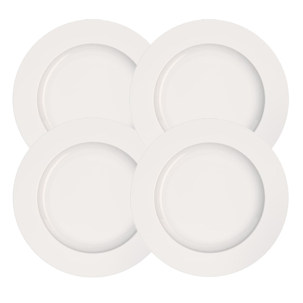 Set of 4 plates elegant