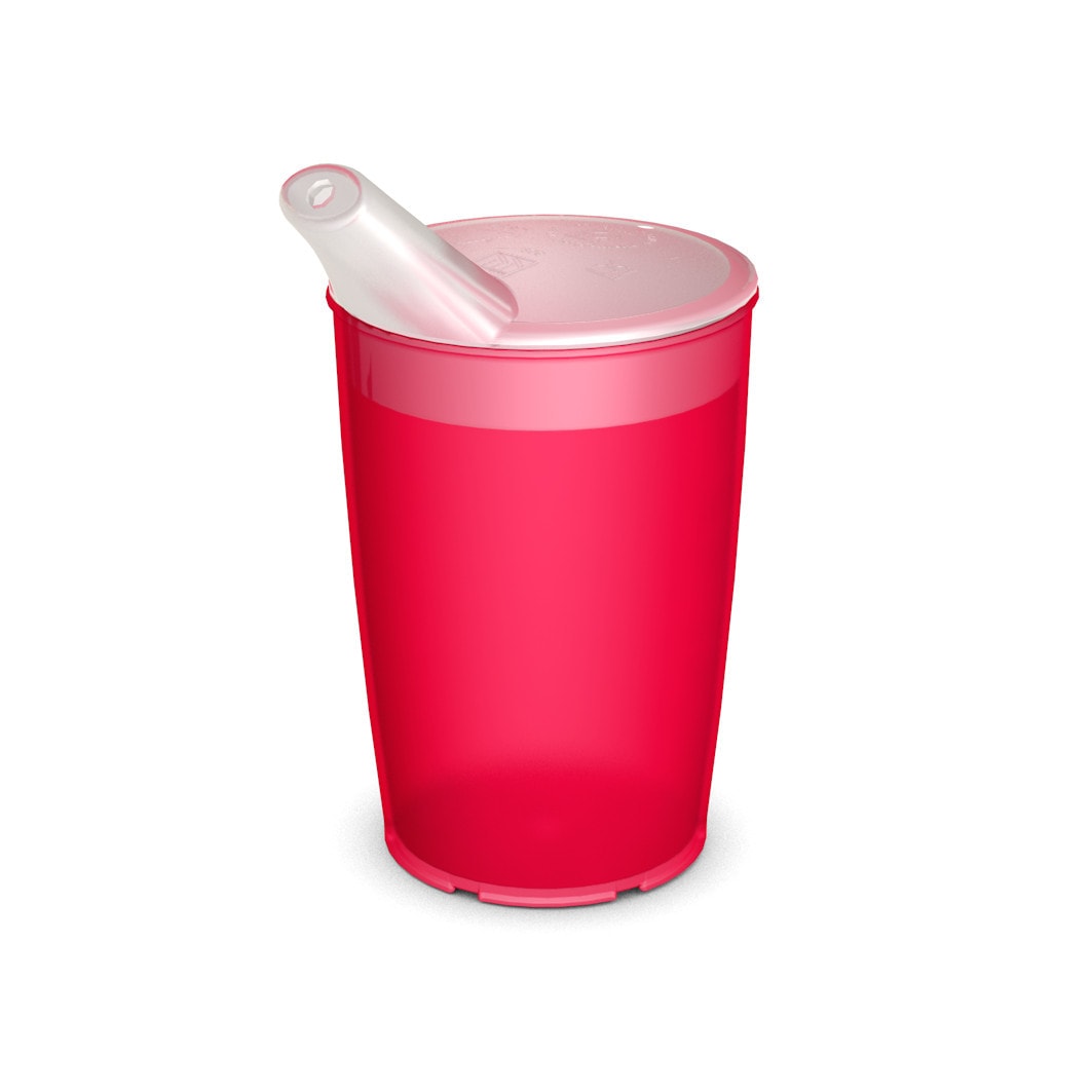 Cup scale with spouted lid, small opening