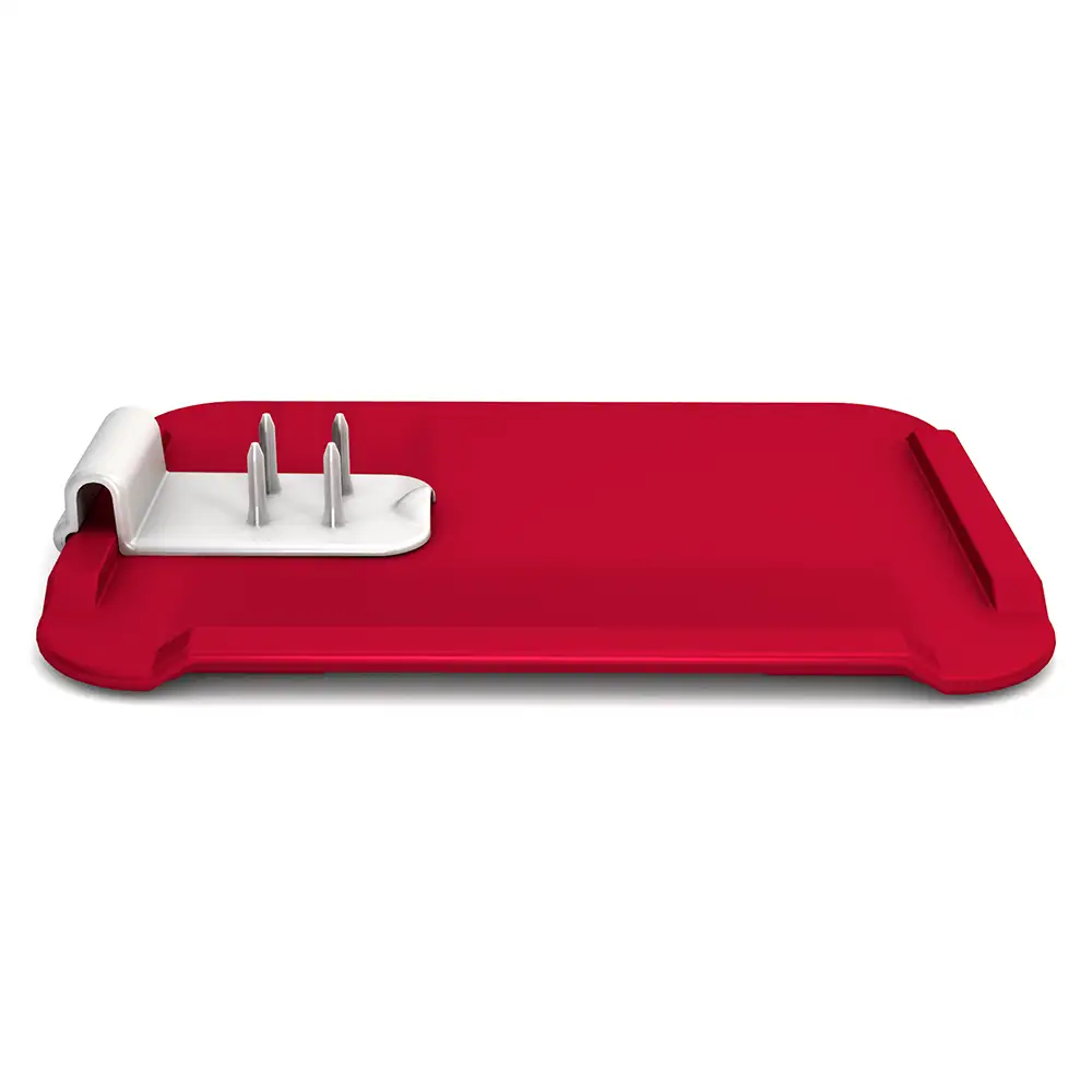 Large non-slip board with preparation aid Large non-slip board with preparation aid