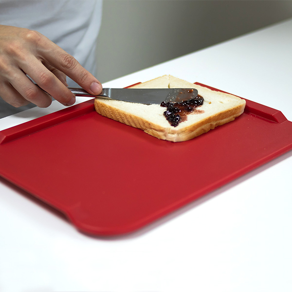 Large Non-Slip Board with Food Preparation Help